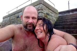 drunk naked beach bar - Couple say swimming naked in sea every day through winter is good for you -  Wales Online