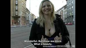 Czech Women Sex - CZECH STREETS - Ilona takes cash for public sex