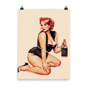 Bbw Porn Pin Up Art - Curvy Pinup Art - Etsy