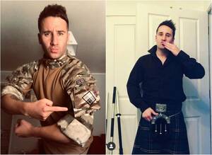 English Gay Porn Star Marc - Former RAF gunner turned gay pornstar from Edinburgh 'shocked' after  scooping top award in industry 'Oscars'