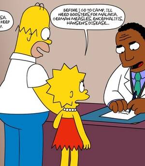 black cartoon porn lisa - Lisa Goes To The Doctor Cartoon Porn Comic - HD Porn Comix