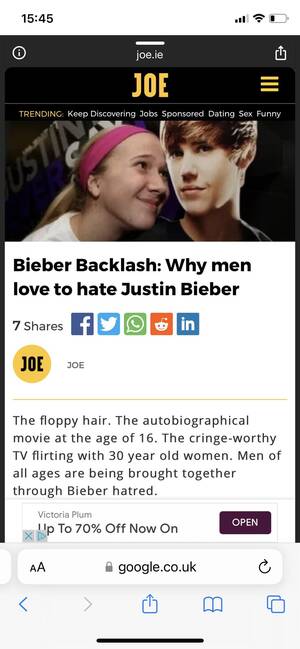 Gay Men Sex Justin Bieber - But when you really think about it, the way society treated Justin Bieber  as a child was just unacceptable : r/popculturechat