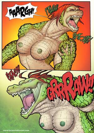 Alligator Porn - Locofuria - Karma of the Alligator, Transformation â€¢ Free Porn Comics