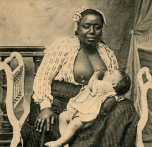 lactating black girl enslaved - An African mother and slave ...