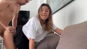 Angry Sex Ass - Big ass girl entertains a guest with rough sex and deepthroat Porn Videos -  Tube8
