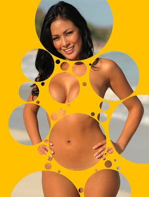Bikini Porn Meme - yellow undergarment brassiere lingerie black hair