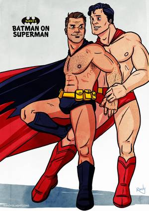 Batman Gay Cartoon Porn - Batman on Superman