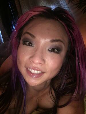 asian milf long hair - Purple haired asian MILF Porn Pic - EPORNER