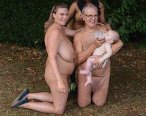 married nudist couples nude photo - Age gap couple with 30 years between them get married naked â€“ after meeting  on a nudist holiday | The US Sun