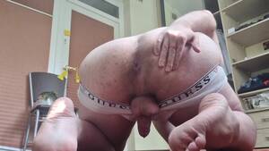 dildo doggy style - I sit on a dildo, doggy style and my feet Porn Video - Rexxx