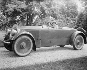 1920s Vintage Car - Packard Roadster 1920s Vintage Car 8x10 Reprint Of Old Photo