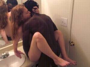 interracial toilet fuck - Bathroom Counter Interracial Sex Porn Gif | Pornhub.com
