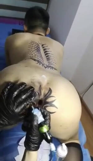 asian butt tattoo - Asian Asshole Tattoo - ThisVid.com