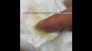 bbw dirty pussy discharge - Playing with fresh pussy discharge on dirty panties - XNXX.COM