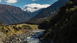New Zealand Nature Porn - Rob Roy Glacier, Mt. Aspiring National Park, New Zealand (OC) [3840x2160]  ...