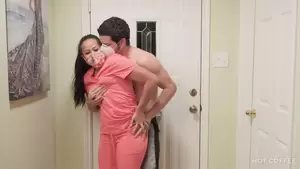 latin work sex - Latina nurse gets home to great sex after a long shift | xHamster