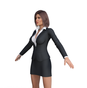 Angelina Jolie Porn 3d - Angelina Jolie as Businesswoman Realistic Character 3D Model in Woman  3DExport