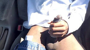 condom handjob in car - Condom Car, Public Jerk Off, Condom Solo - Gay.Bingo