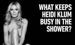 Heidi Klum Sex Porn - Heidi Klum's Sharper Image ads are BANNED in Las Vegas | Daily Mail Online
