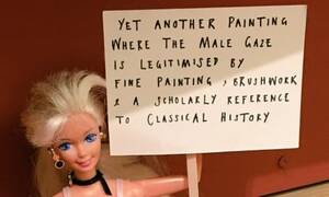 Barbie Doll Cartoon Porn - That's not art it's Victorian porn!' â€“ how one small Barbie doll took on  the art world | Art | The Guardian