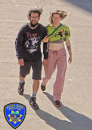 couples public nude - Cops release photo of couple in alleged sex act at A's game