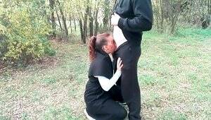 deepthroat in public - Deepthroat in public