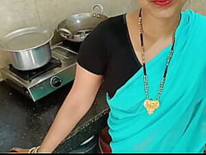 Married Housewife Porn - Freshly married housewife was chatting with hubby and getting fuck with  step-brother in kitchen in rear end fashion sloppy hindi audio on Porn Hub  Live