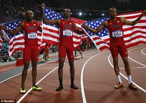 black track stars nude - Olympic runners