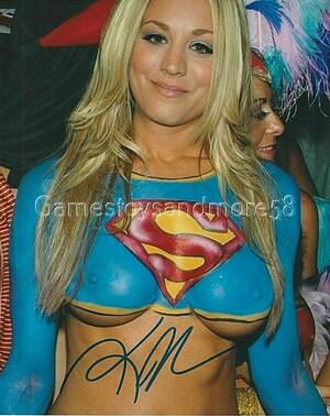 Big Sex Kaley Cuoco - Kaley Cuoco Autographed Signed 8x10 Photo Supergirl the Big - Etsy Australia