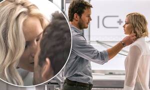 Jennifer Lawrence Passengers Sex Scene - Chris Pratt says getting naked with Jennifer Lawrence on Passengers was far  from sizzling | Daily Mail Online