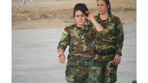 Asian Army Sex - Yazidi Women Fighters: 'We Hope for Battle'