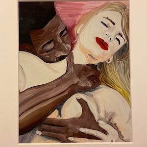 interracial couple sex art - Interracial Sex Art - Etsy