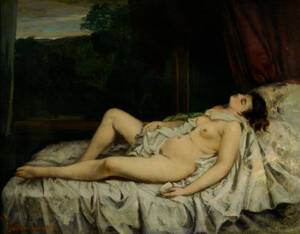 japanese beauties sleeping - Sleeping Nude|Gustave Courbet |Search Collection | The National Museum of  Western Art