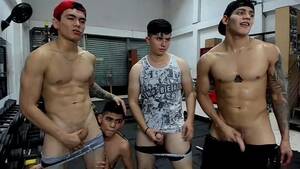Hispanic Gay Porn - THREE HOT GAY LATINO GUYS IN GYM - ThisVid.com