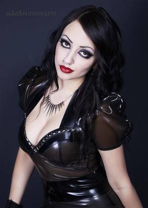 black and gothic porn - runefist: â€œ kinda looks like Kat Denning's super goth sisterâ€¦