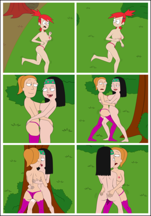 American Dad Haley Porn Comics Crossover - Rule 34 - american dad battle bra comic crossover female/female female only  forest foster's home for imaginary friends frankie foster grass hayley  smith panties pussy juice rick and morty running sexfight sexfightfun