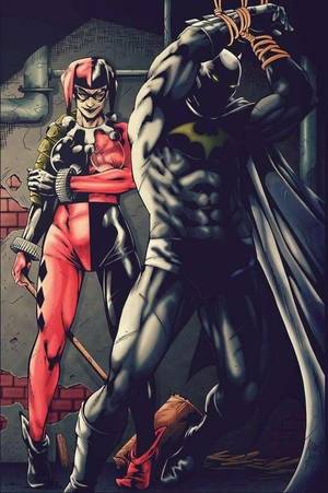 Batman And Harley Quinn Porn - 50 Shades Of....something. Anyone ? Lol ! This looks like the start to a  porno | Batman | Pinterest | Batman, Harley quinn and Comic
