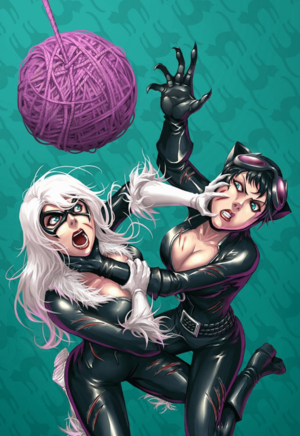 Batman And Black Cat Porn - Other] What's the difference between Catwoman and BlackCat aside from the  fact that she's from DC and the other is from Marvel? : r/DCcomics
