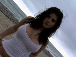 dance beach topless video - 