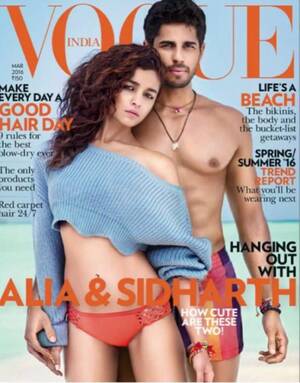 Alia Bhatt Porn - When Alia Bhatt dazzled on magazine covers!