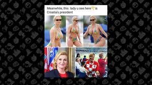 croatian nudist - Do These Photographs Show the Croatian President in a Bikini? | Snopes.com