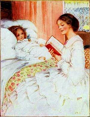 Mom Reading Book Porn - Art Friday: Mothers reading to their children