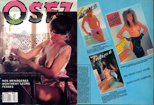 French Vintage Porn Magazines - Osez plus (Vintage French adult magazine, 1980s) by Various: Very Good  (1980) | Well-Stacked Books