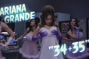 Ariana Sex - Ariana Grande turns into a sex doll in video for '34+35'