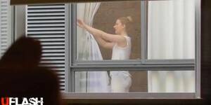interracial voyeur window - Hotel Window Dickflash - Tnaflix.com