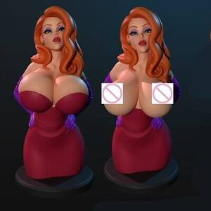 Nsfw Jessica Rabbit Porn - Jessica Rabbit 1/10 Resin Figure Model Kit Evening Dress NSFW Unpainted  Toys NEW | eBay