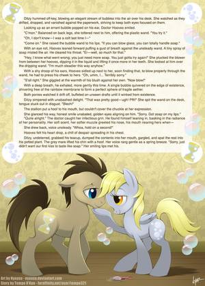 Mlp Doctor Whooves Porn - commissioned me to draw illustrations for 3 very cute My Little Pony short  stories that he wrote. Bubbly - Derpy x Doctor Whooves
