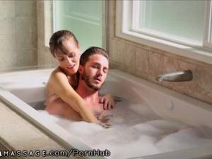 Bathroom Stepmom Porn - NuruMassage Stepmom Draws Bath for Son