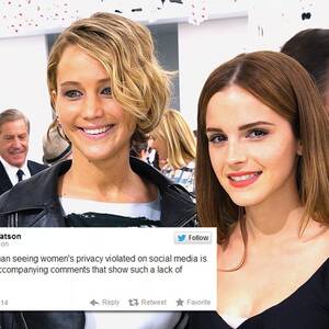 Emma Watson Real Porn - Emma Watson defends Jennifer Lawrence in wake of leaked nude photo scandal  - Mirror Online