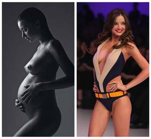 miranda kerr pregnant and naked - 